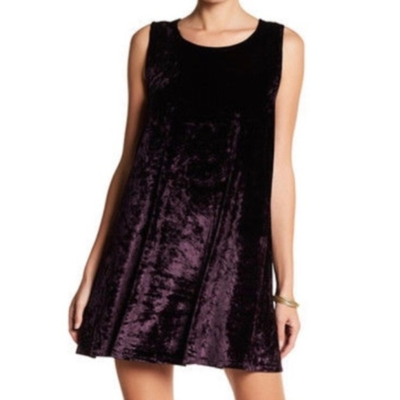 BB Dakota Velvet Dress - Picture 1 of 4